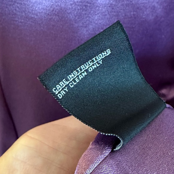 JONES NEW YORK pretty purple overcoat Size Large - Picture 9 of 11